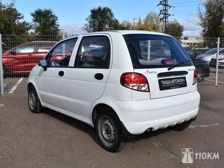 Daewoo, Matiz, 800, 52, бензин, хэтчбек, механика, передний привод, среднее состояние, левый, белый, 270 000 ₽